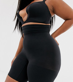 Черные моделирующие шорты Spanx Сurve Нigher Рower-Черный цвет