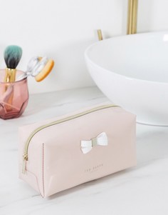 Розовая косметичка с бантом Ted Baker-Розовый