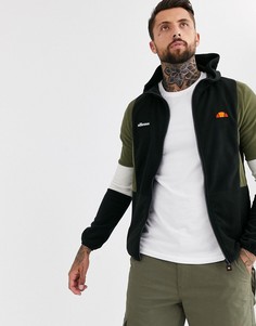Черная флисовая куртка ellesse Sotto-Черный
