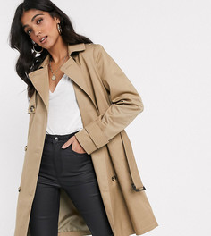Бежевый тренч ASOS DESIGN Tall