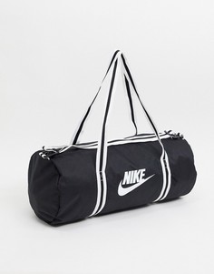 Черная сумка дафл Nike Heritage-Черный