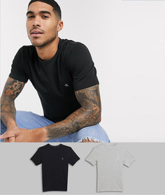 2 футболки с круглым вырезом и логотипом Calvin Klein CK One-Мульти