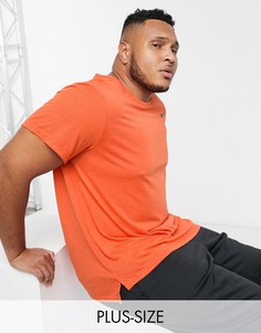 Оранжевая дышащая футболка Nike Training Plus-Оранжевый