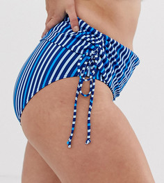 Трусы бикини в полоску Junarose-Многоцветный