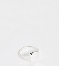 Серебряное кольцо-печатка Kingsley Ryan-Серебристый