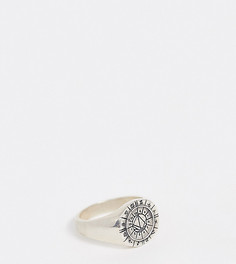 Серебряное кольцо-печатка со знаками зодиака Serge DeNimes-Серебряный