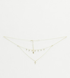 Позолоченное многослойное ожерелье из серебра Liars & Lovers-Золотой