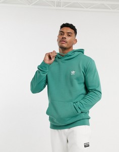 Зеленый худи adidas Originals essentials
