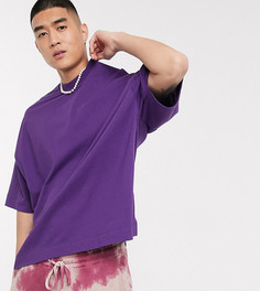Фиолетовая oversized-футболка COLLUSION-Фиолетовый