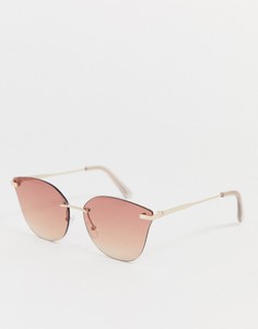 Квадратные солнцезащитные очки Aldo-Золотой