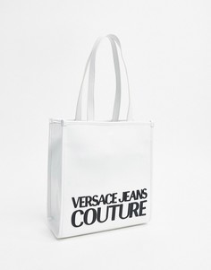 Сумка-тоут с логотипом Versace Jeans Couture-Белый