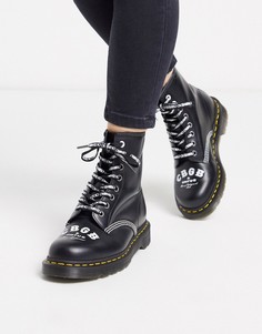 Черные высокие ботинки Dr Martens x CBGB 1460-Черный