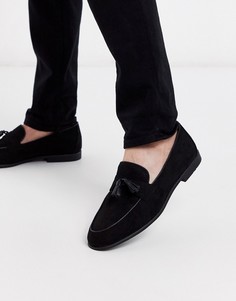 Черные лоферы Topman-Черный
