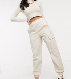 Кремовые брюки в стиле милитари с завышенной талией Puma эксклюзивно для ASOS-Белый