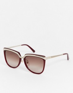 Квадратные солнцезащитные очки MCM-Красный