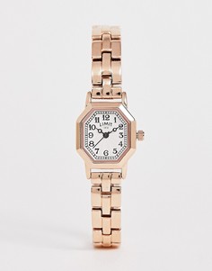 Наручные часы цвета розового золота Limit Octagonal эксклюзивно для ASOS-Золотой