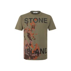 Футболки Stone Island Хлопковая футболка Stone Island