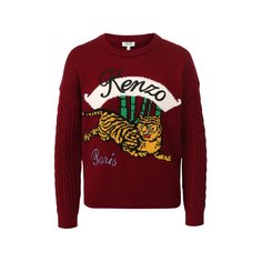 Свитеры Kenzo Свитер из смеси шерсти и хлопка Kenzo
