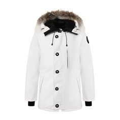 Парки Canada Goose Пуховая парка Chateau с меховой отделкой Canada Goose