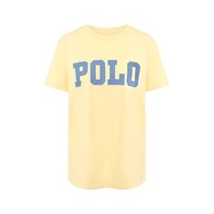 Футболки Polo Ralph Lauren Хлопковая футболка Polo Ralph Lauren