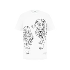 Футболки Kenzo Хлопковая футболка Kenzo