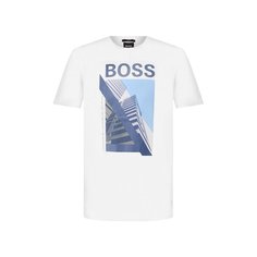 Футболки BOSS Хлопковая футболка BOSS