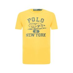 Хлопковая футболка Polo Ralph Lauren