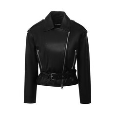 Куртки Emporio Armani Кожаная куртка Emporio Armani