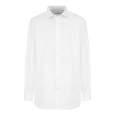 Хлопковая сорочка с воротником кент Zilli