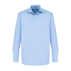 Хлопковая сорочка с воротником акула Zilli