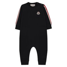 Хлопковый комбинезон Moncler Enfant