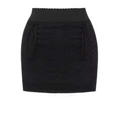 Мини-юбка с широким поясом и шнуровкой Dolce & Gabbana