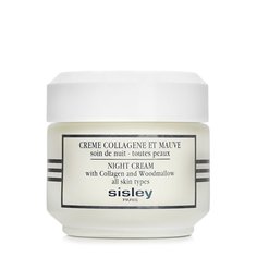 Ночной крем с коллагеном и мальвой Night Cream With Collagen and Woodmallow Sisley