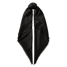 Платок из смеси шерсти и вискозы MCM