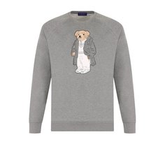 Хлопковый свитшот с аппликацией Ralph Lauren