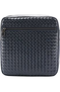 Кожаная сумка-планшет с плетением intrecciato Bottega Veneta