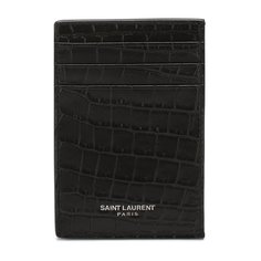 Кожаный футляр для кредитных карт Saint Laurent