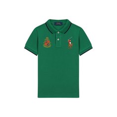 Хлопковое поло Polo Ralph Lauren