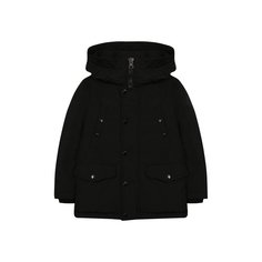 Пуховая парка с капюшоном Moncler Enfant