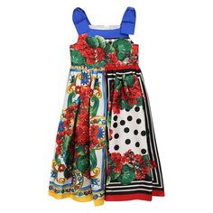 Шелковый сарафан Dolce & Gabbana
