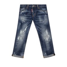 Джинсы с декоративными потертостями Dsquared2