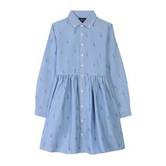Хлопковое платье-рубашка Polo Ralph Lauren