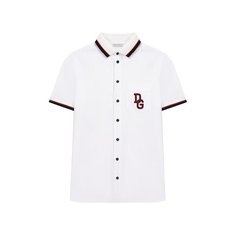 Хлопковая рубашка Dolce & Gabbana