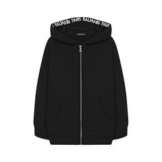 Хлопковый кардиган с капюшоном Balmain