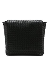 Кожаный мессенджер Bottega Veneta