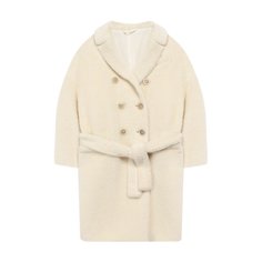 Двубортное пальто из шерсти Brunello Cucinelli