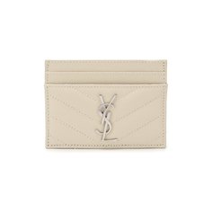 Кожаный футляр для кредитных карт Saint Laurent