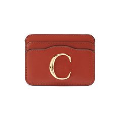 Кожаный футляр для кредитных карт Chloé