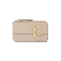 Кожаный футляр для кредитных карт Chloé