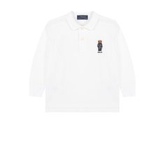 Хлопковое поло с длинными рукавами Polo Ralph Lauren